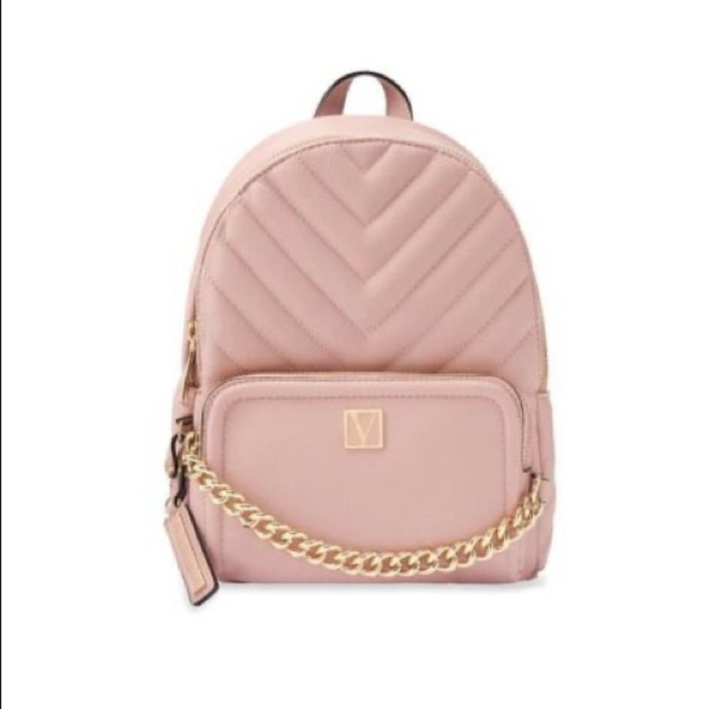 The Victoria Small Backpack in Orchid Blush